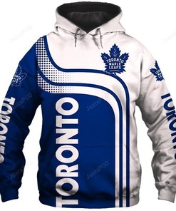 Nhl Toronto Maple Leafs 3D Hoodie Zip Hoodie Style 07