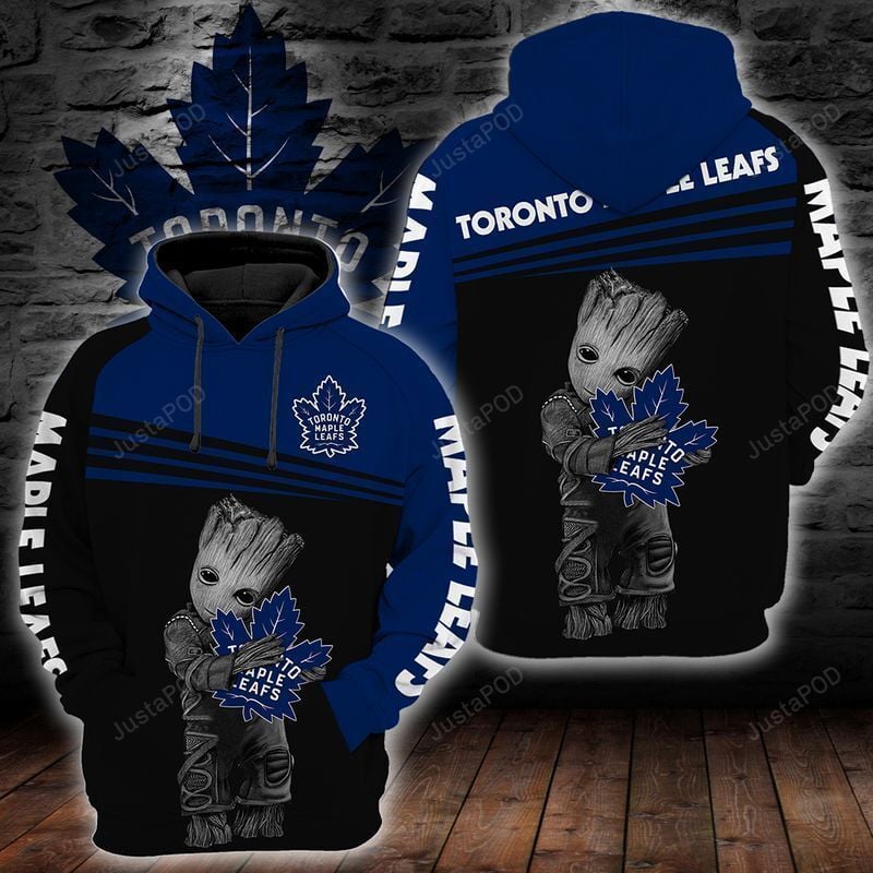 Nhl Toronto Maple Leafs 3D Hoodie Zip Hoodie Style 08