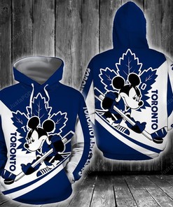 Nhl Toronto Maple Leafs 3D Hoodie Zip Hoodie Style 12