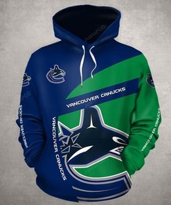 Nhl Vancouver Canucks 3D Hoodie Zip Hoodie Style 01