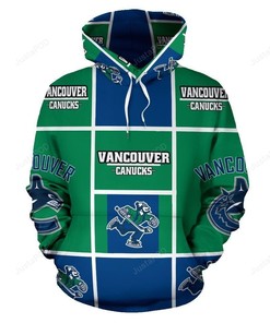Nhl Vancouver Canucks 3D Hoodie Zip Hoodie Style 08