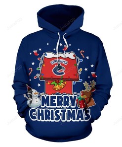 Nhl Vancouver Canucks 3D Hoodie Zip Hoodie Style 09