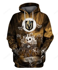Nhl Vegas Golden Knights 3D Hoodie Zip Hoodie Style 12