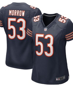 Nicholas Morrow Chicago Bears Women's Game Player Jersey - Navy