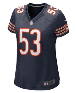 Nicholas Morrow Chicago Bears Women's Game Player Jersey - Navy