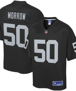 Nicholas Morrow Oakland Raiders Nfl Pro Line Player Jersey - Black