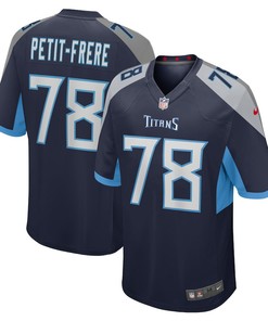 Nicholas Petit-Frere Tennessee Titans Game Player Jersey - Navy