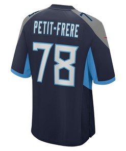 Nicholas Petit-Frere Tennessee Titans Game Player Jersey - Navy