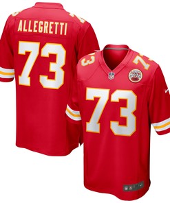 Nick Allegretti Kansas City Chiefs Game Jersey - Red Nfl