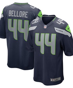 Nick Bellore Seattle Seahawks Game Jersey - College Navy Nfl