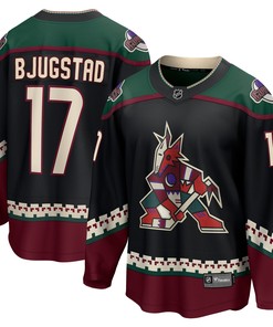 Nick Bjugstad Arizona Coyotes Fanatics Branded Home Breakaway Player Jersey - Black Nhl