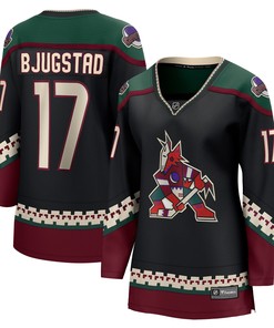 Nick Bjugstad Arizona Coyotes Fanatics Branded Womens Home Breakaway Player Jersey - Black Nhl