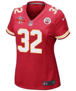 Nick Bolton 32 Kansas City Chiefs Super Bowl LVII Champions 3 Stars Women Game Jersey - Red
