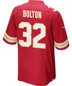 Nick Bolton 32 Kansas City Chiefs Super Bowl LVII Champions Men Game Jersey - Red