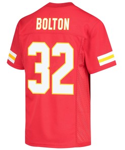 Nick Bolton 32 Kansas City Chiefs Super Bowl LVII Champions Youth Game Jersey - Red