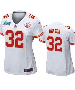 Nick Bolton 32 Kansas City Chiefs Super Bowl LVII Game Jersey - Women White