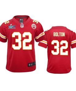 Nick Bolton 32 Kansas City Chiefs Super Bowl LVII Game Jersey - Youth Red