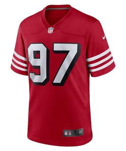 Nick Bosa 97 San Francisco 49ers Alternate Game Player Jersey - Scarlet