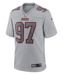Nick Bosa 97 San Francisco 49ers Atmosphere Fashion Game Jersey - Gray