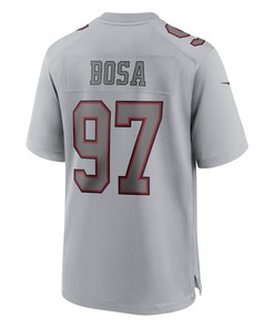 Nick Bosa 97 San Francisco 49ers Atmosphere Fashion Game Jersey - Gray