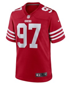 Nick Bosa 97 San Francisco 49ers Player Game Jersey - Scarlet