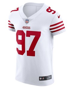 Nick Bosa 97 San Francisco 49ers Vapor Elite Jersey - White