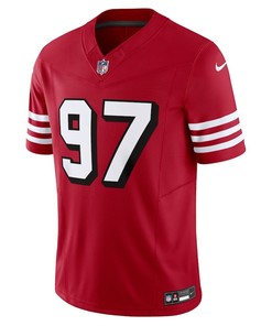 Nick Bosa 97 San Francisco 49ers Vapor F.U.S.E. Limited Alternate 1 Jersey - Scarlet