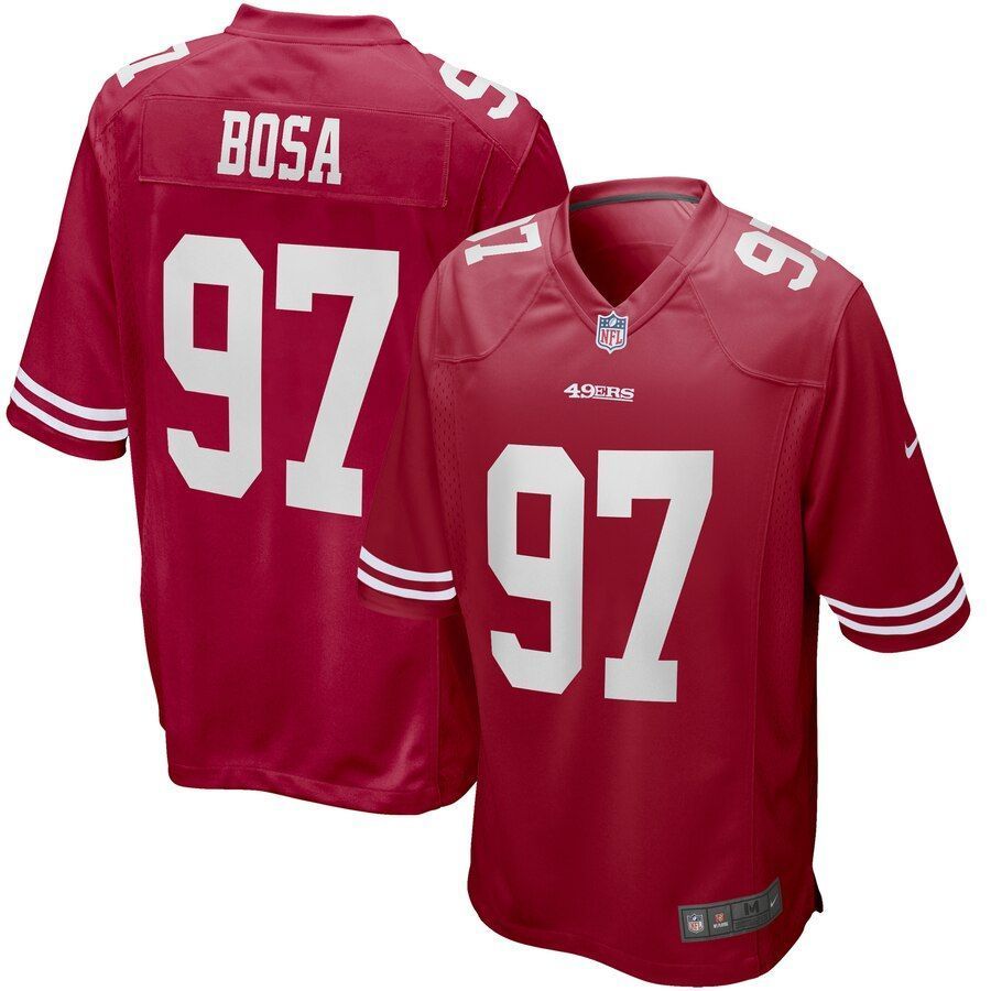 Nick Bosa San Francisco 49ers 2019 Nfl Draft First Round Pick Game Jersey Scarlet 2019