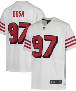 Nick Bosa San Francisco 49ers Color Rush Game Jersey White Nfl