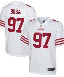 Nick Bosa San Francisco 49ers Game Jersey White Nfl