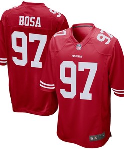 Nick Bosa San Francisco 49ers Game Player Jersey - Scarlet Nfl