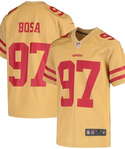 Nick Bosa San Francisco 49ers Inverted Game Jersey - Gold Nfl