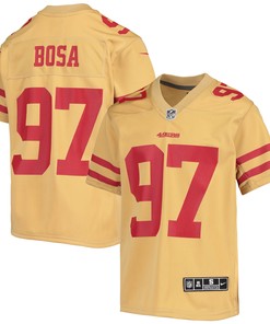 Nick Bosa San Francisco 49ers Inverted Team Game Jersey - Gold Nfl