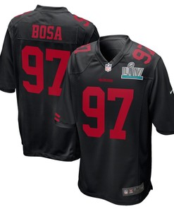 Nick Bosa San Francisco 49ers Nike Super Bowl Liv Game Event Jersey - Black