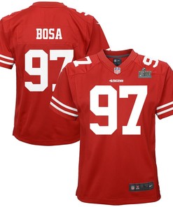 Nick Bosa San Francisco 49ers Nike Youth Super Bowl Liv Game Jersey - Scarlet