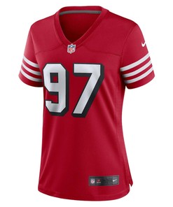 Nick Bosa San Francisco 49ers Women's Alternate Game Jersey - Scarlet