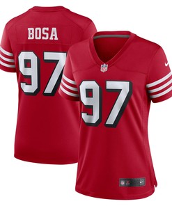 Nick Bosa San Francisco 49ers Womens Alternate Game Jersey - Scarlet Nfl