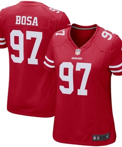 Nick Bosa San Francisco 49ers Womens Game Player Jersey - Scarlet Nfl