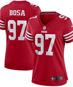 Nick Bosa San Francisco 49ers Womens Player Game Jersey Scarlet Nfl