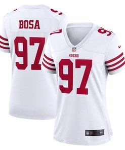 Nick Bosa San Francisco 49ers Womens Player Game Jersey - White Nfl