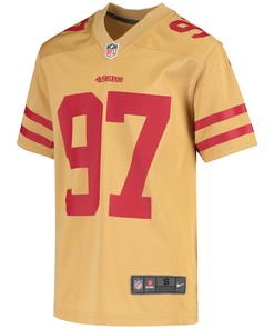 Nick Bosa San Francisco 49ers Youth Inverted Game Jersey - Gold