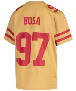 Nick Bosa San Francisco 49ers Youth Inverted Game Jersey - Gold
