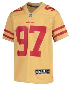 Nick Bosa San Francisco 49ers Youth Inverted Team Game Jersey - Gold