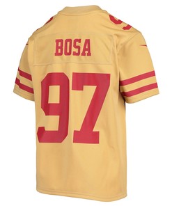 Nick Bosa San Francisco 49ers Youth Inverted Team Game Jersey - Gold