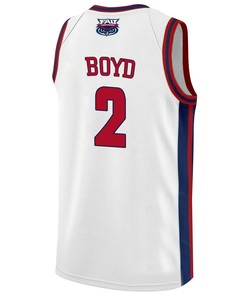 Nick Boyd 2 FAU Owls 2023 Final Four Basketball Men Jersey- White
