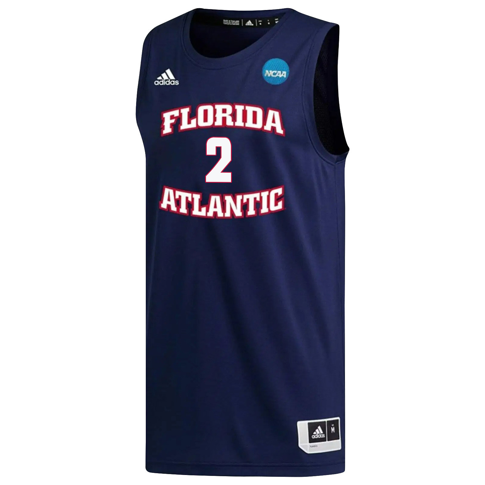 Nick Boyd 2 FAU Owls 2023 March Madness Basketball Men Jersey- Navy