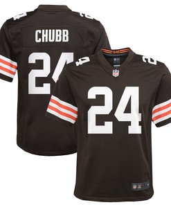 Nick Chubb Cleveland Browns Game Jersey Brown Nfl