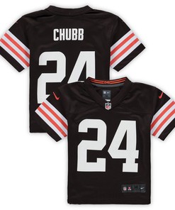 Nick Chubb Cleveland Browns Preschool Game Jersey - Brown Nfl