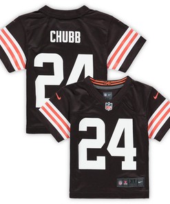 Nick Chubb Cleveland Browns Toddler Game Jersey - Brown Nfl