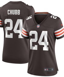 Nick Chubb Cleveland Browns Womens Game Jersey Brown Nfl